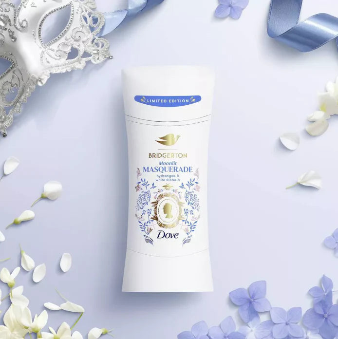 Desodorante Dove Bridgerton Moonlit Masquerade – Edición Limitada 2.6 oz