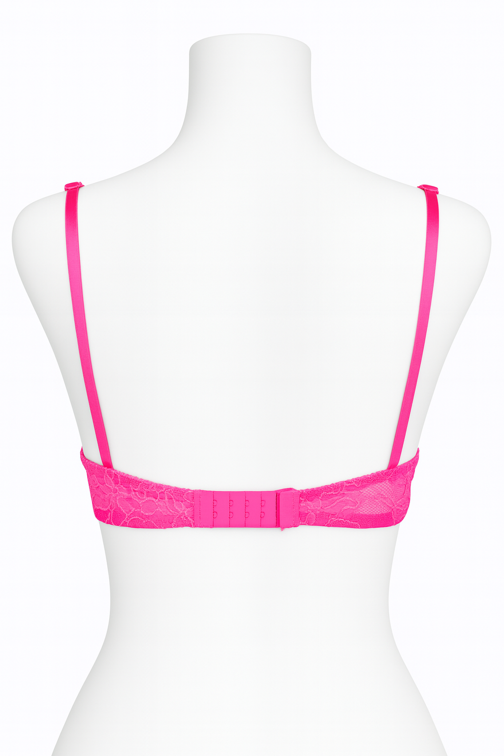 Victoria´s Secret Bra Push Up de Encaje Fucsia Talla 34C