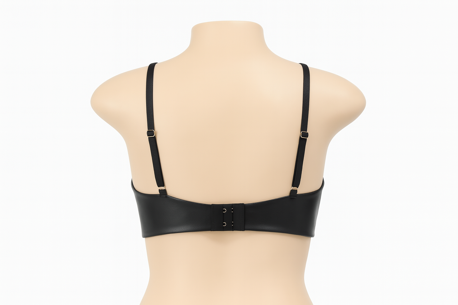 Victoria´s Secret Bra tipo cuero color negro • Push Up