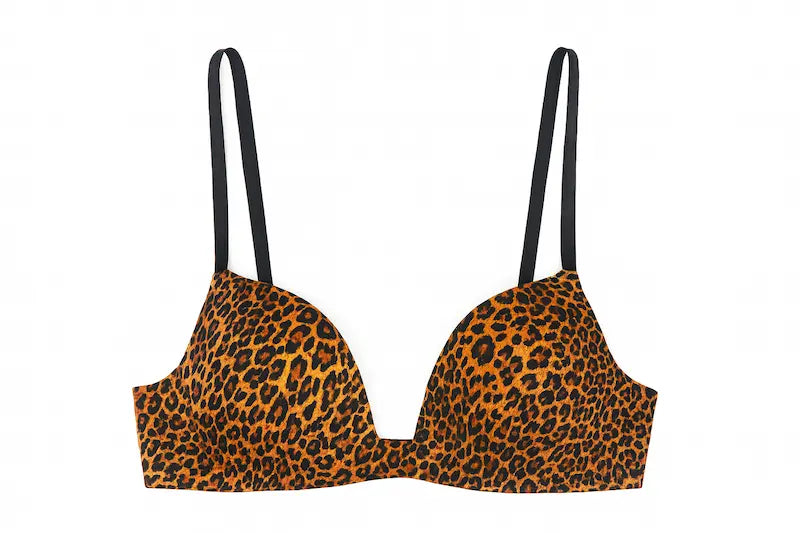 Bra Animal Print Leopardo – Victoria’s Secret Talla 32D