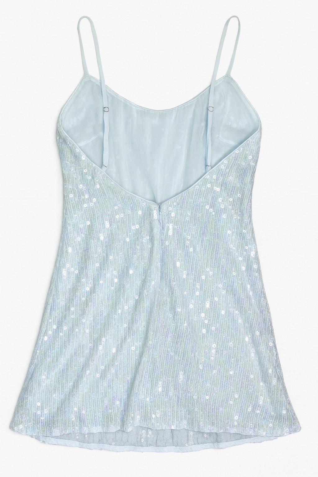 Victoria´s Secret Vestido Corto azul con Lentejuelas Talla S