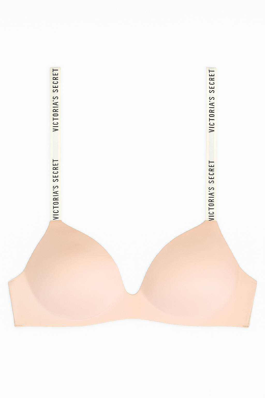 Bra Nude Victoria’s Secret con logo en tirantes Talla 34B