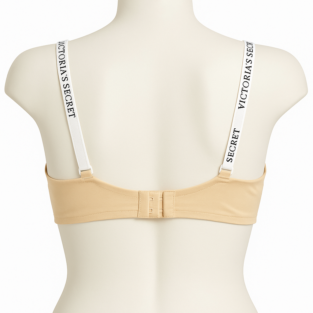 Bra Victoria’s Secret Logo Straps Nude Talla 34B