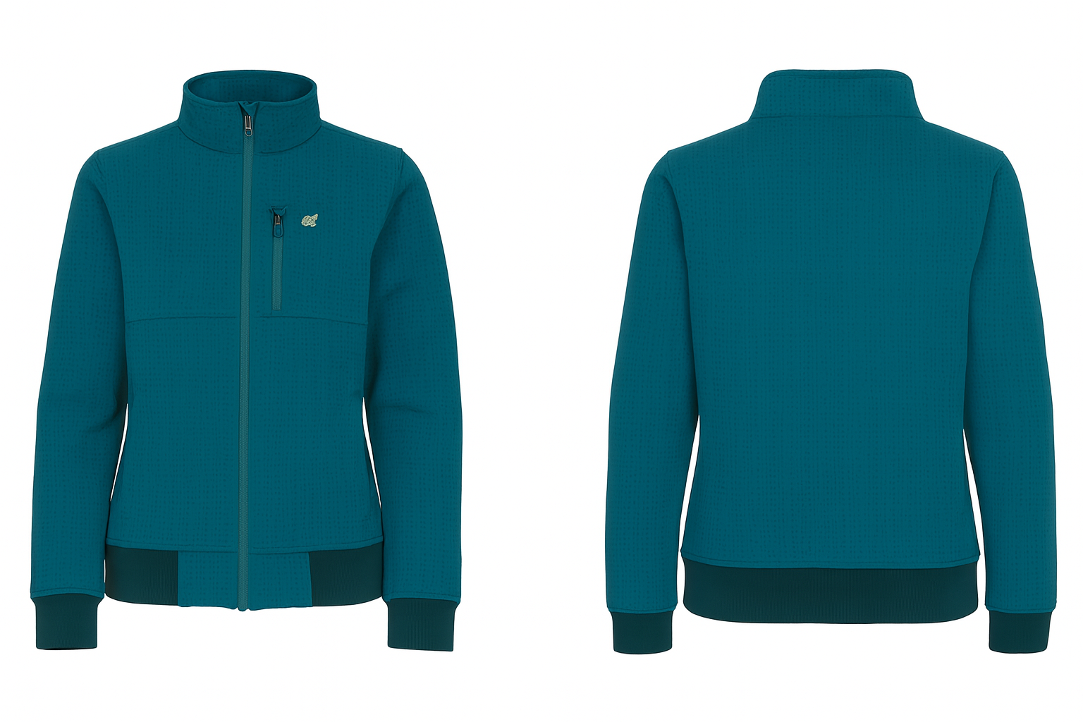 Chaqueta Cinch Mujer Softshell Teal Talla XS