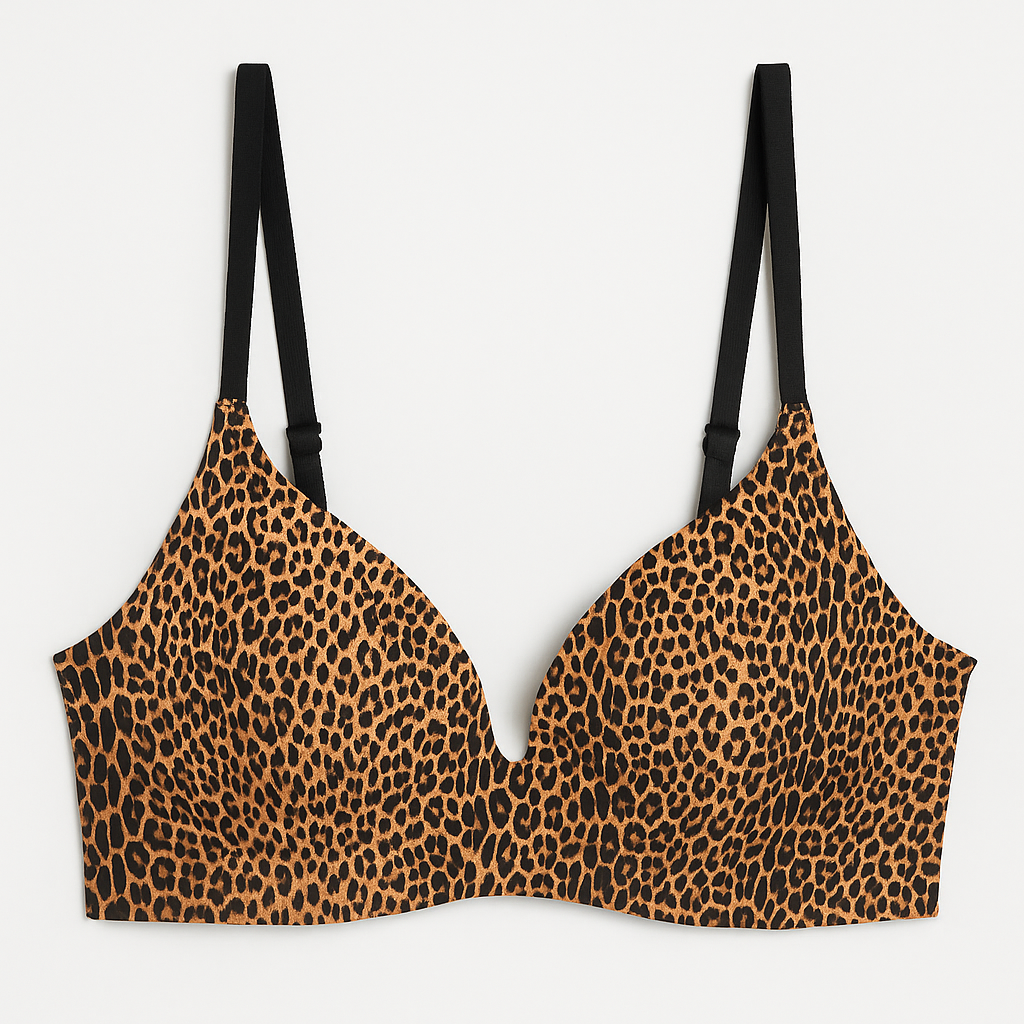 Bra Animal Print Leopardo – Victoria’s Secret Talla 32D