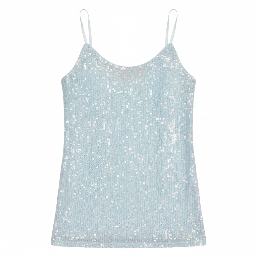 Victoria´s Secret Vestido Corto azul con Lentejuelas Talla S