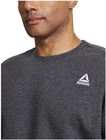 Sudadera Reebok Gris para Hombre – Talla Chica (S)
