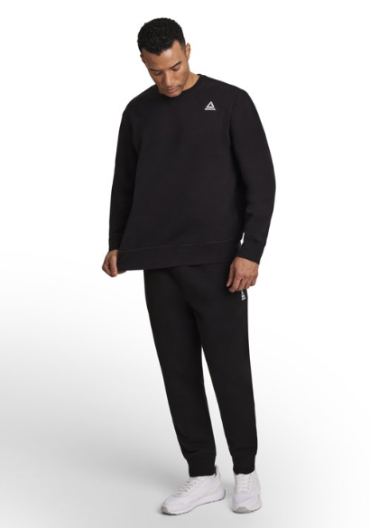 Sudadera Reebok Negra para Hombre – Talla Mediana (M)