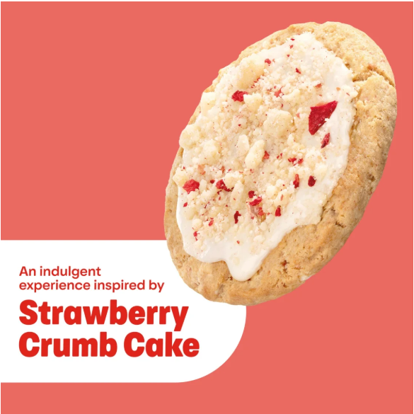 Jabón Dove Strawberry Crumb Cake Beauty Bar Edición Limitada – Paquete de 4