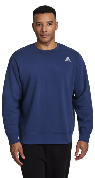 Sudadera Reebok Azul para Hombre – Talla Chica (S)