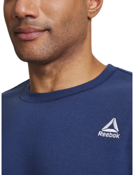 Sudadera Reebok Azul para Hombre – Talla Chica (S)